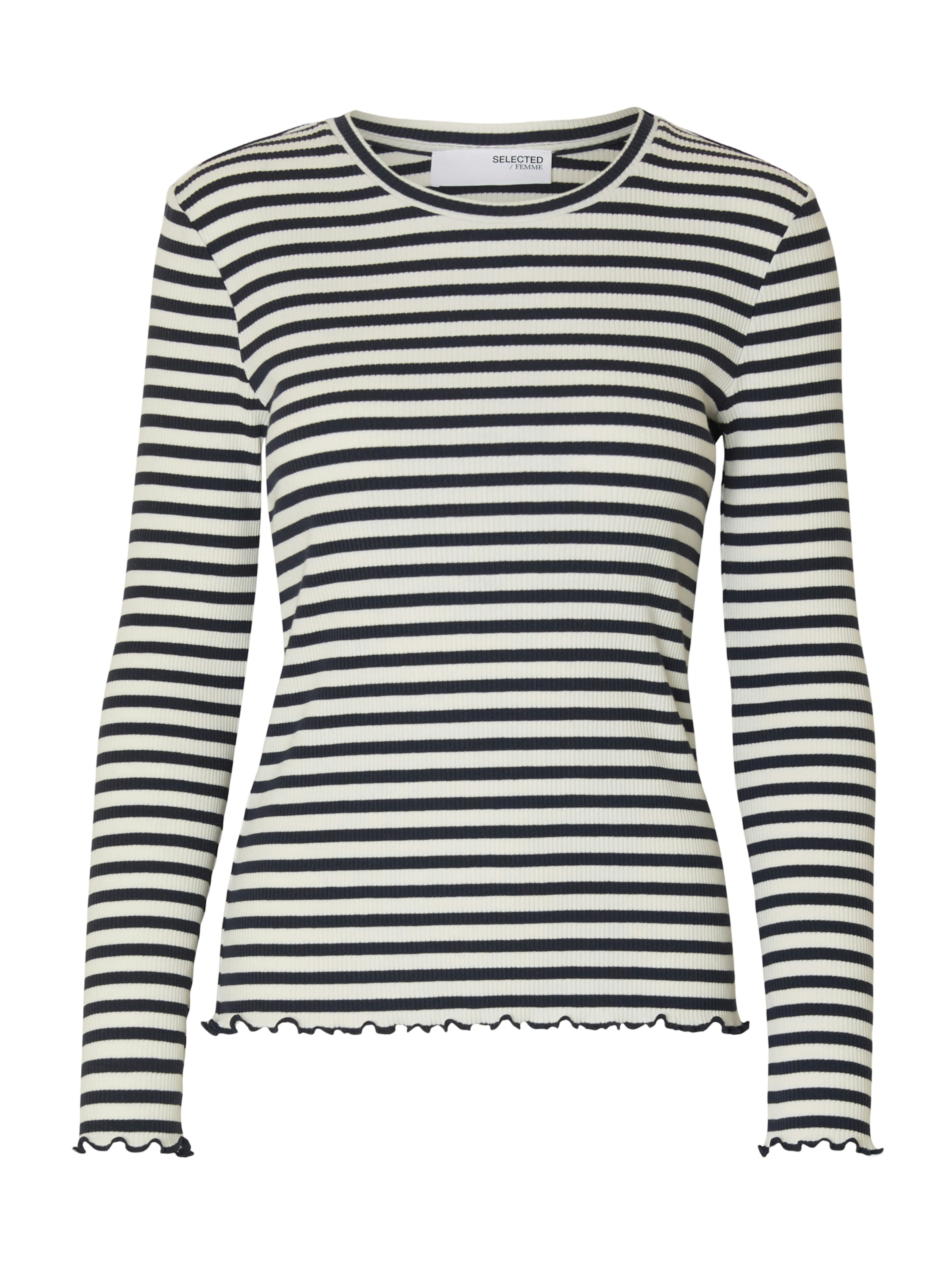 mėlyna SELECTED Marškinėliai 'SLFANNA': priekis