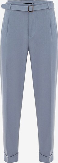 Antioch Pantalon à pince en bleu clair, Vue avec produit