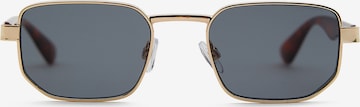 Pull&Bear Слънчеви очила в злато: отпред