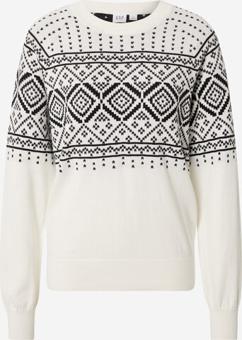 Pull-over GAP en blanc : devant