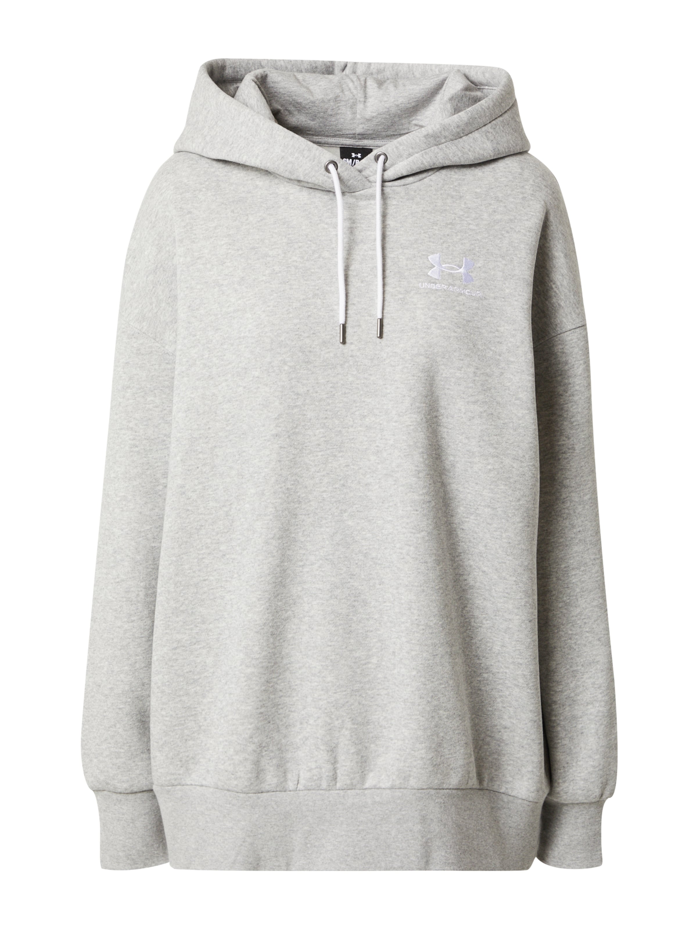 UNDER ARMOUR Athletic Sweatshirt in Grey: front