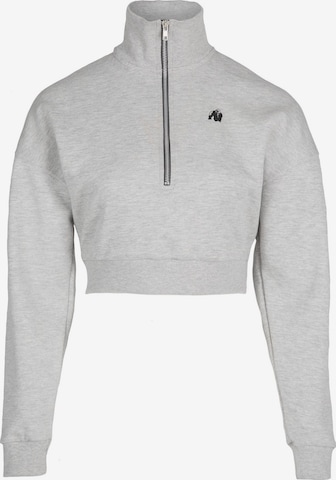 Gorilla Wear Sportief sweatshirt 'Ocala ' in Grijs: voorkant