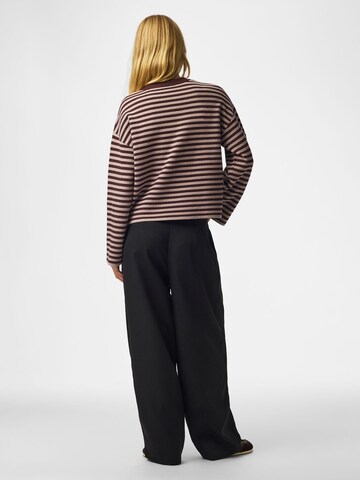 PIECES Pullover 'PCJassy' in Braun