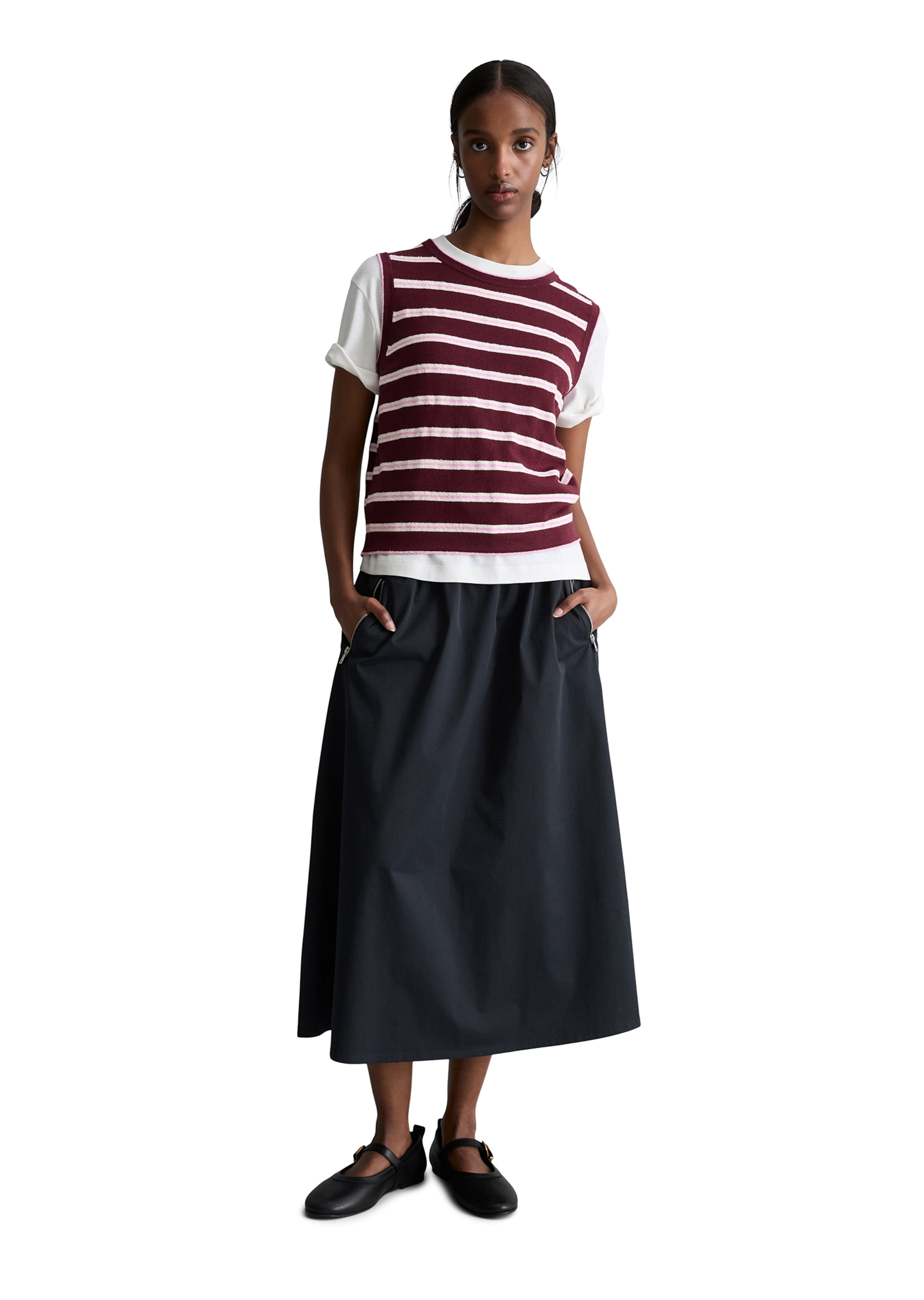 Marc O'Polo DENIM Top in Rood