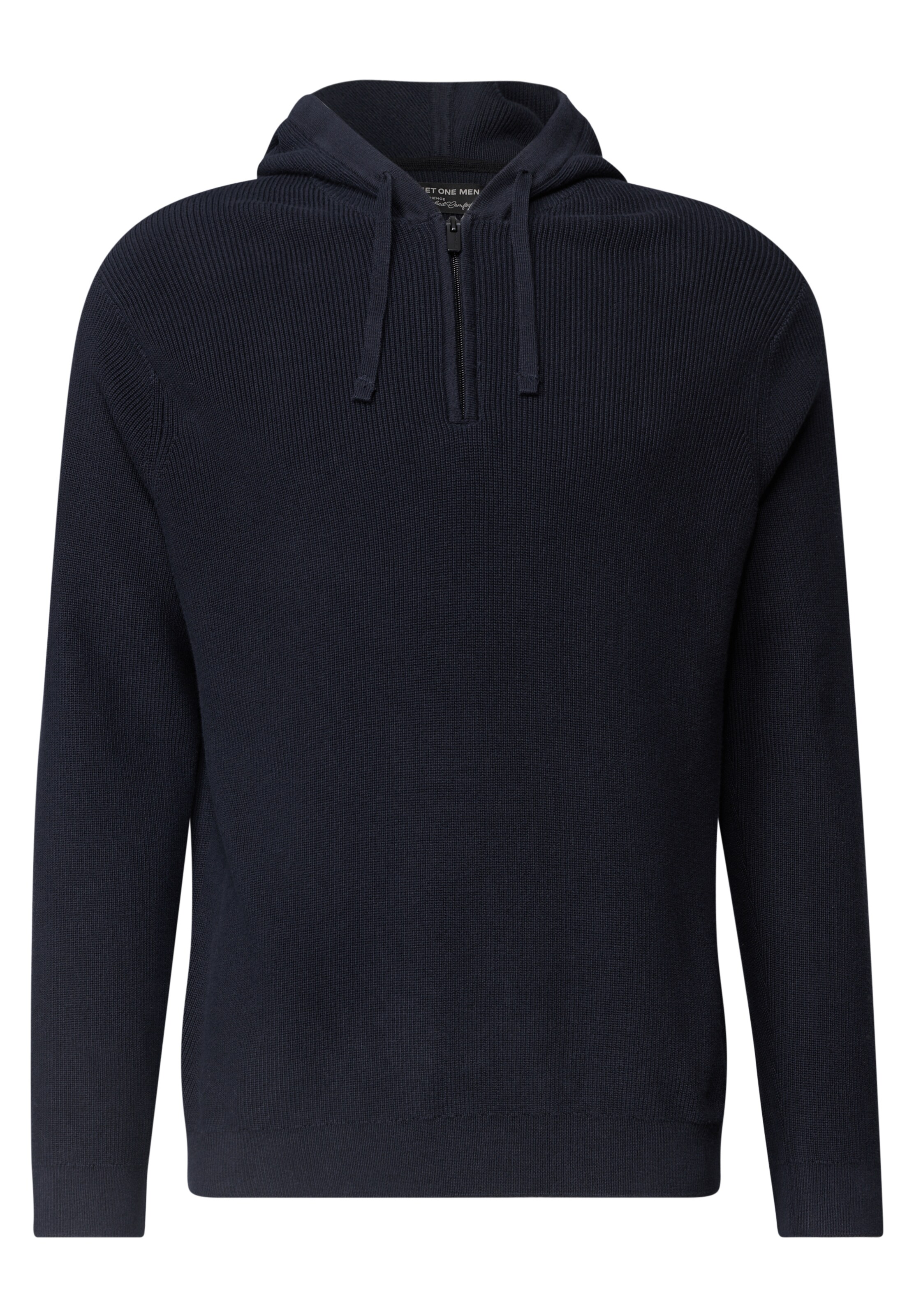 Street One MEN Pullover in Blau: Vorderseite