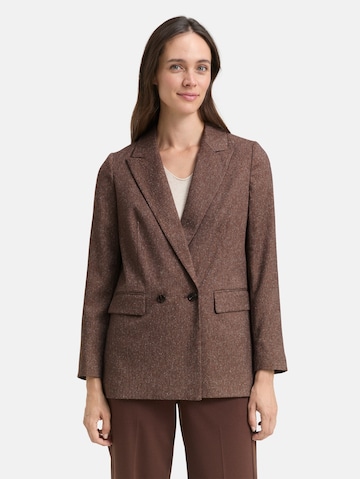 TOM TAILOR Blazer in Braun: Vorderseite