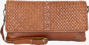 DreiMaster Vintage Crossbody Bag 'Eyota' in Brown: front