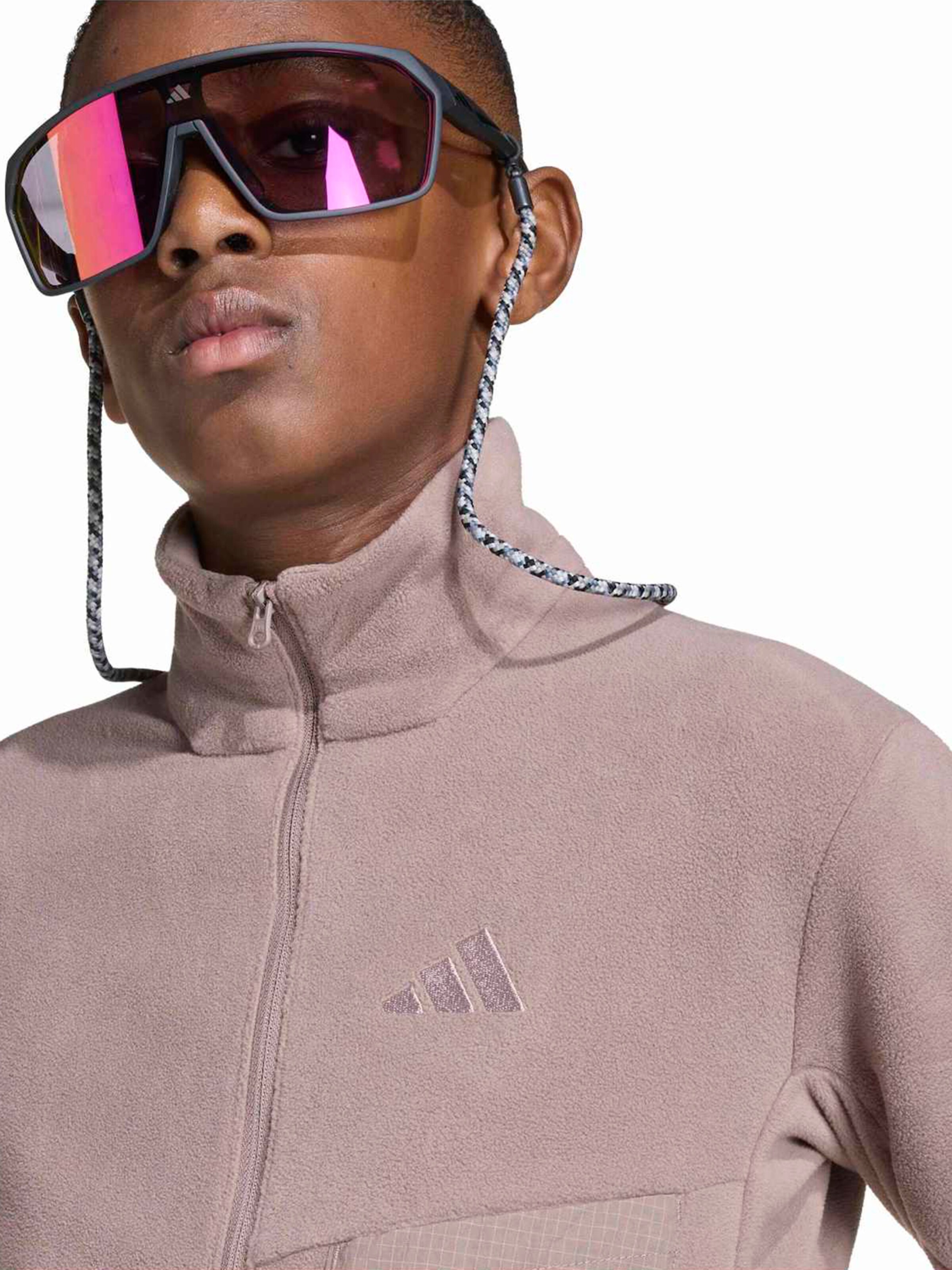 ADIDAS TERREX Λειτουργική ζακέτα φλις σε καφέ