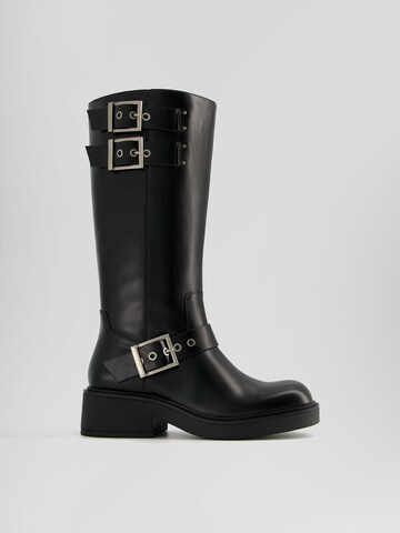 Bershka Csizma - fekete