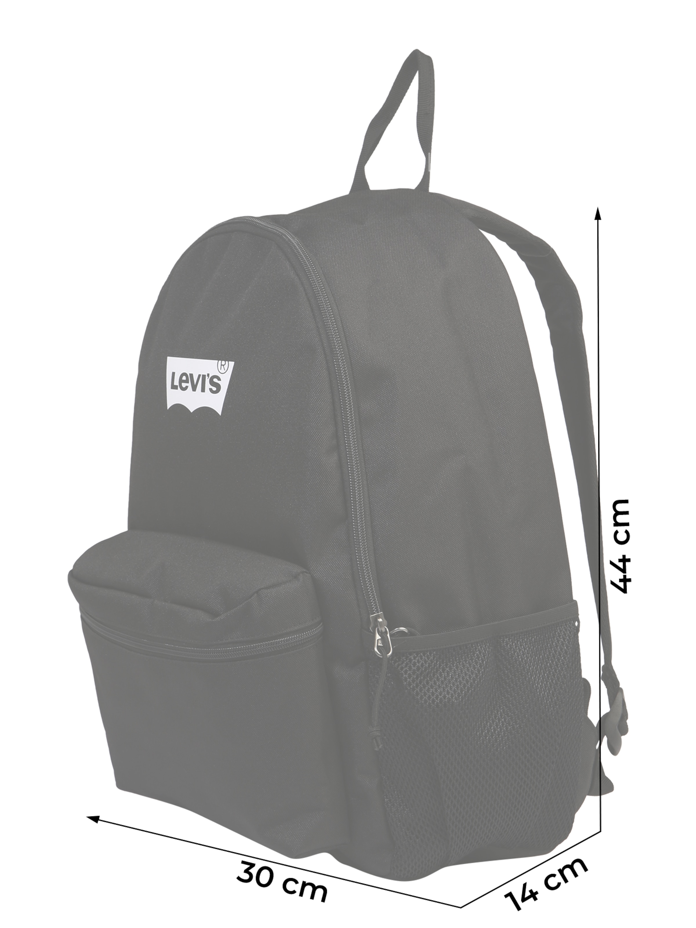 LEVI'S ® Rucksack in Schwarz