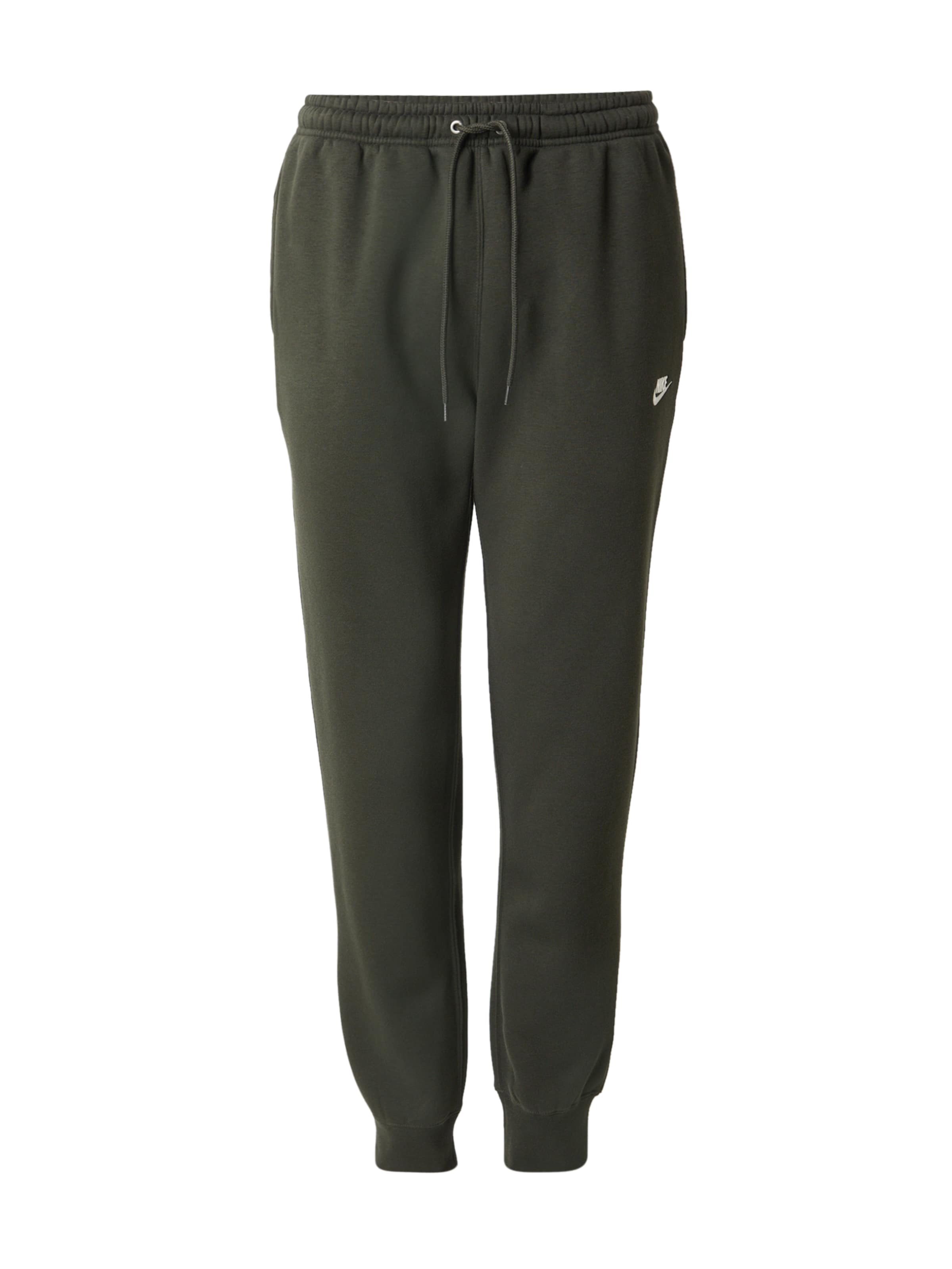 Tapered Pantaloni 'CLUB' de la Nike Sportswear pe verde: față