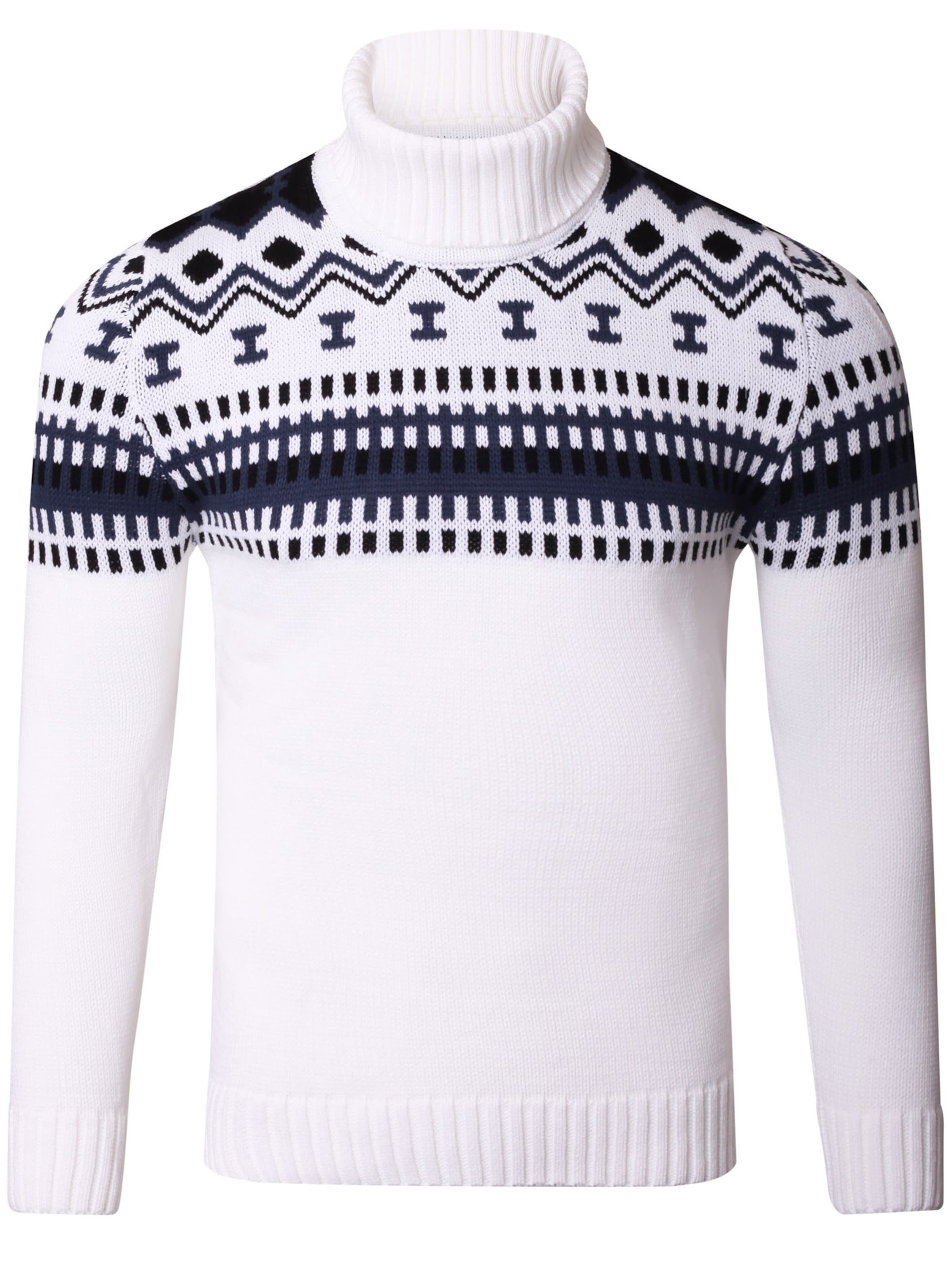 Reslad Pullover 'RS3014'‌‌‌‌ in Weiß: Vorderseite