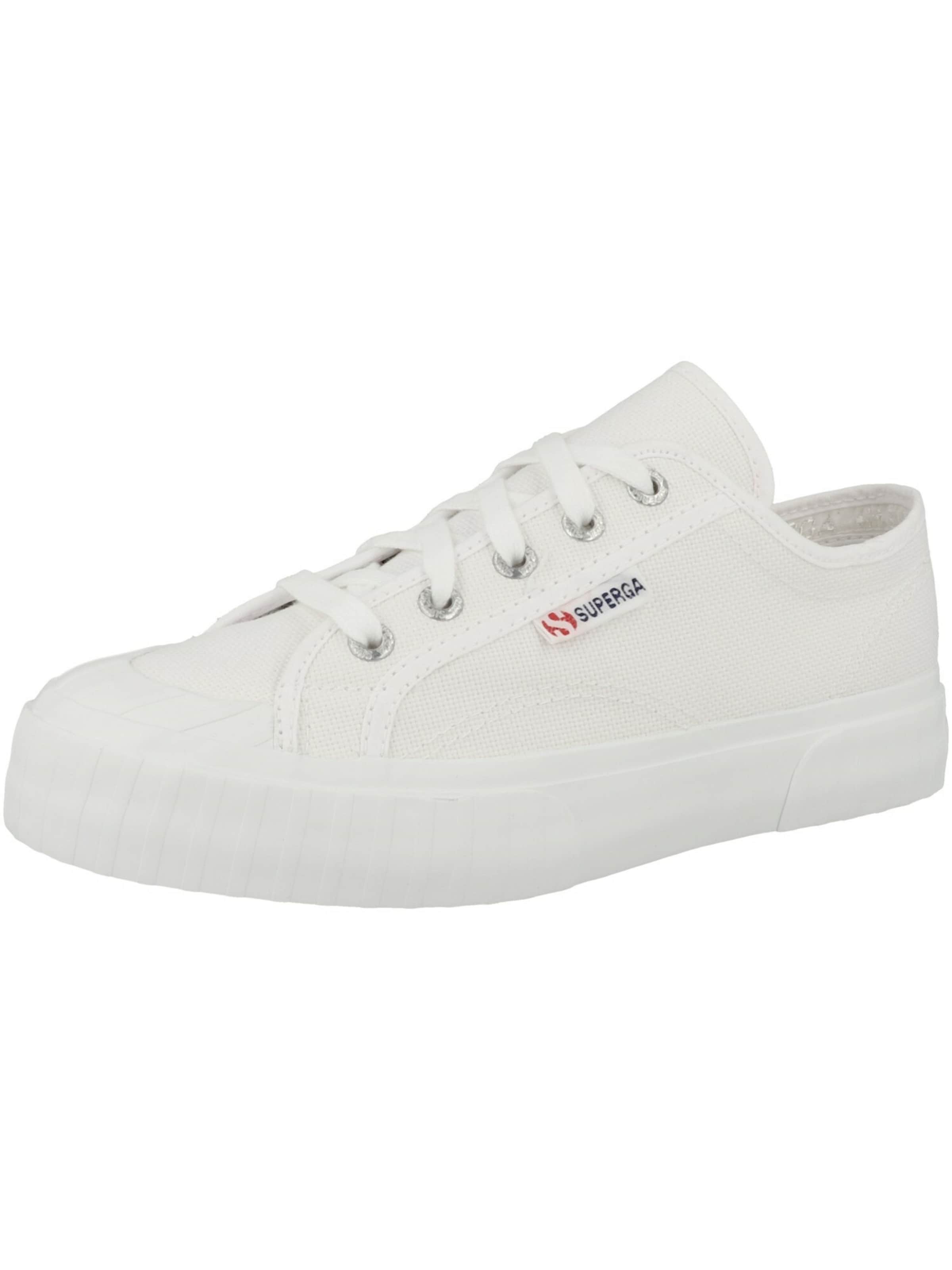 Sneaker bassa di SUPERGA in bianco: frontale