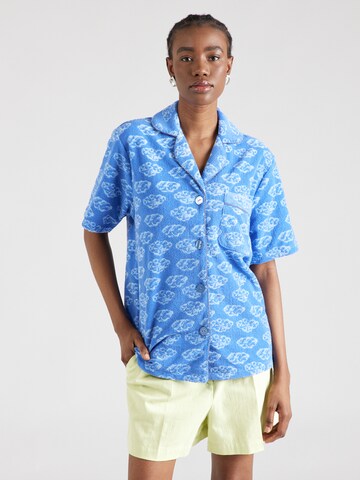 Helmstedt Blouse in Blue: front