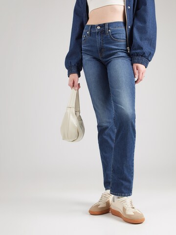 zils LEVI'S ® Standarta Džinsi '724™ High Rise Straight Jeans': no priekšpuses
