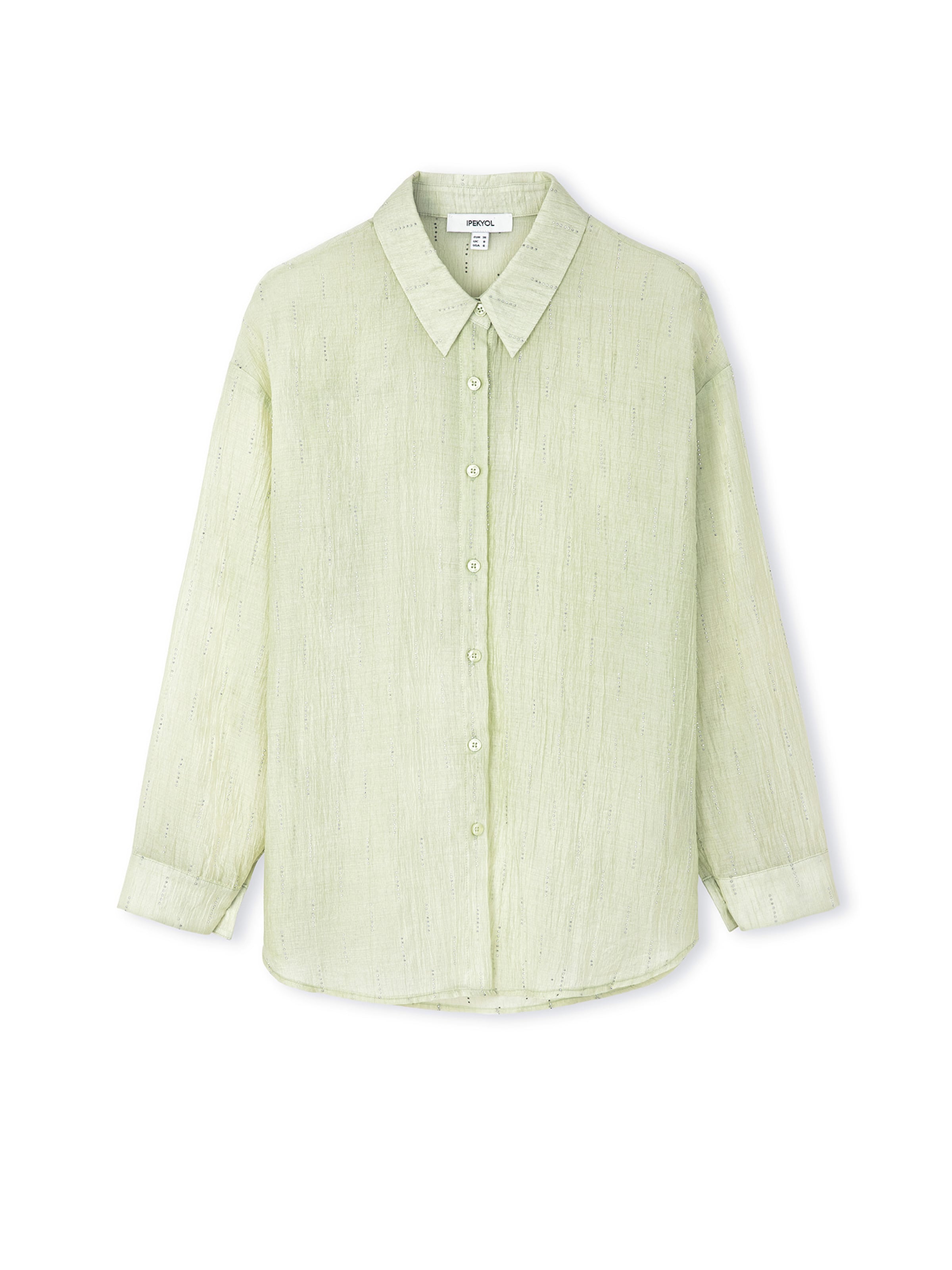 Ipekyol Bluse in Grün: Vorderseite