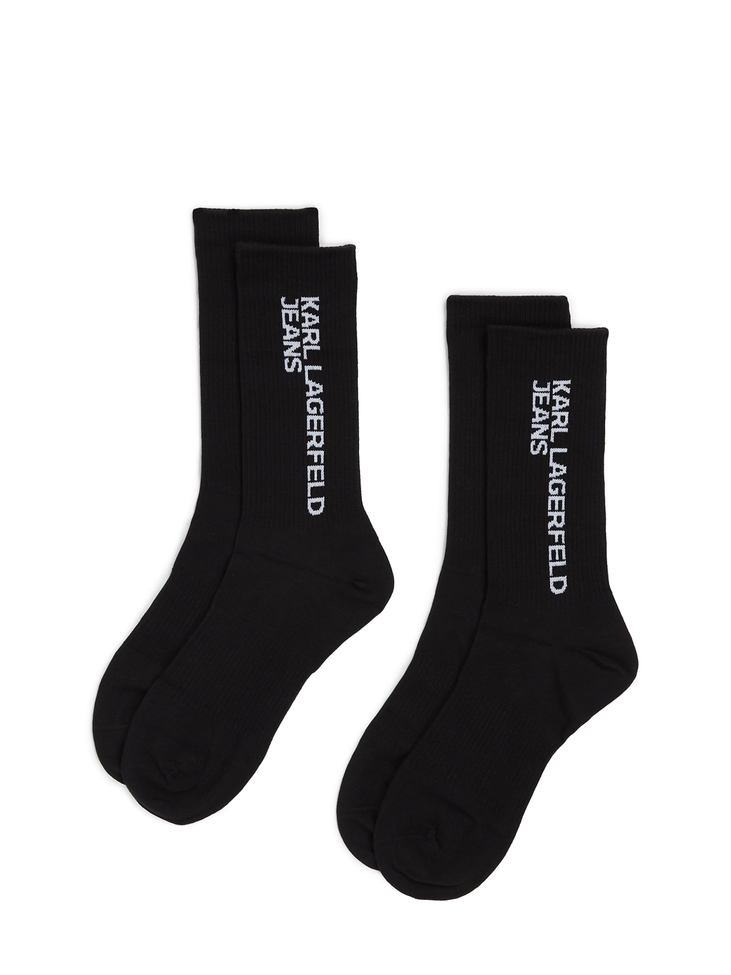 Șosete de la KARL LAGERFELD JEANS pe negru: față