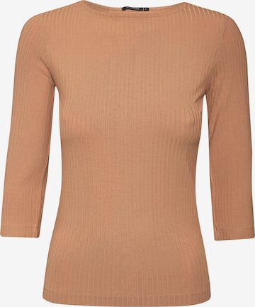 Maglietta di GREENBOMB in marrone: frontale