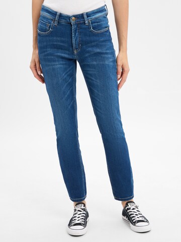 Coupe slim Jean 'Raja' Cambio en bleu : devant