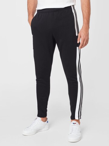 ADIDAS SPORTSWEAR Slimfit Παντελόνι φόρμας 'Squadra 21' σε μαύρο: μπροστά