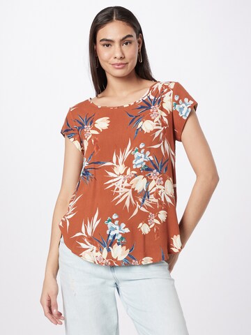 ONLY Blouse 'NOVA' in Brown: front
