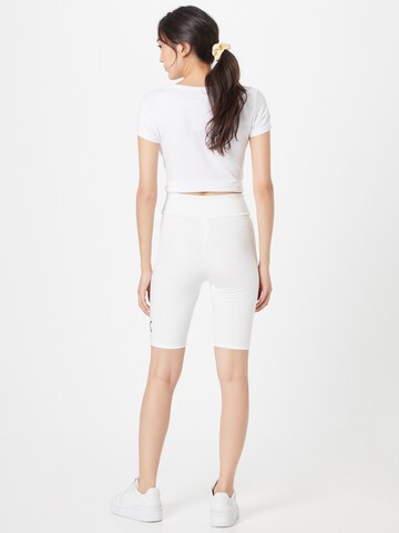 KENDALL + KYLIE Skinny Legíny – bílá