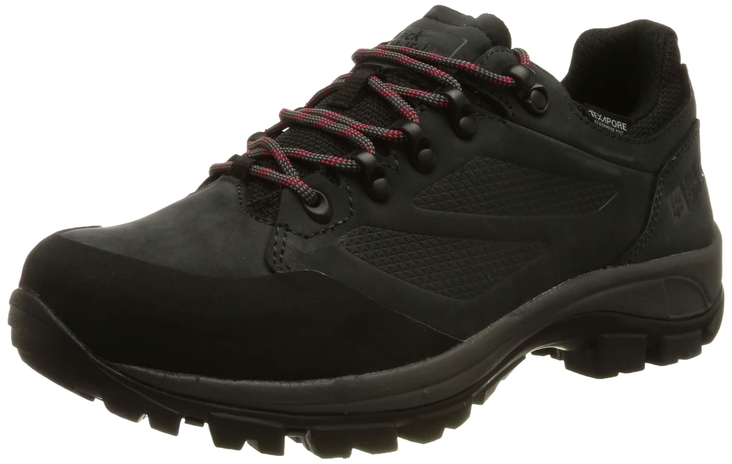 Chaussure de sport à lacets JACK WOLFSKIN en noir : devant