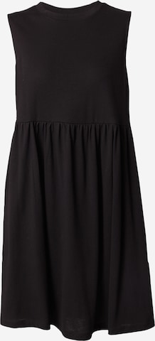 Sublevel - Vestido en negro: frente