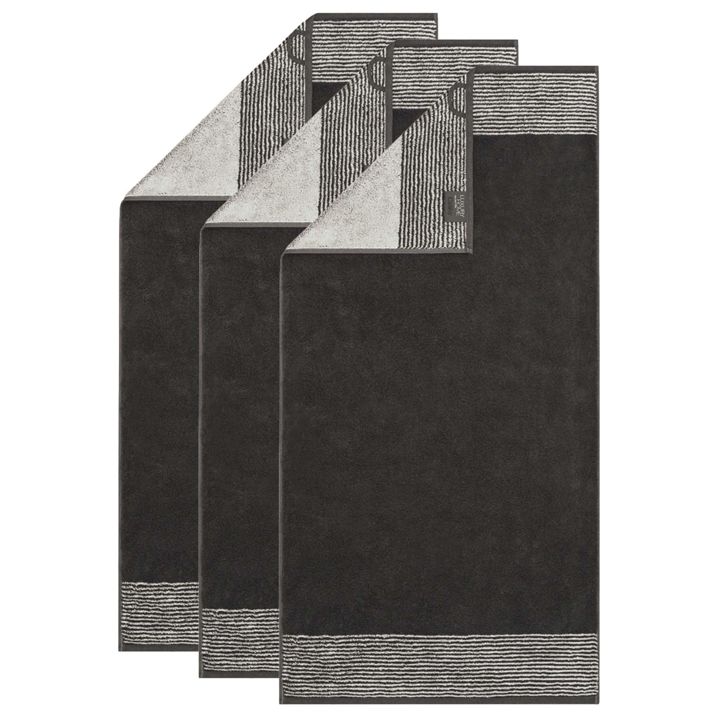 Cawö Towel in Grey: front