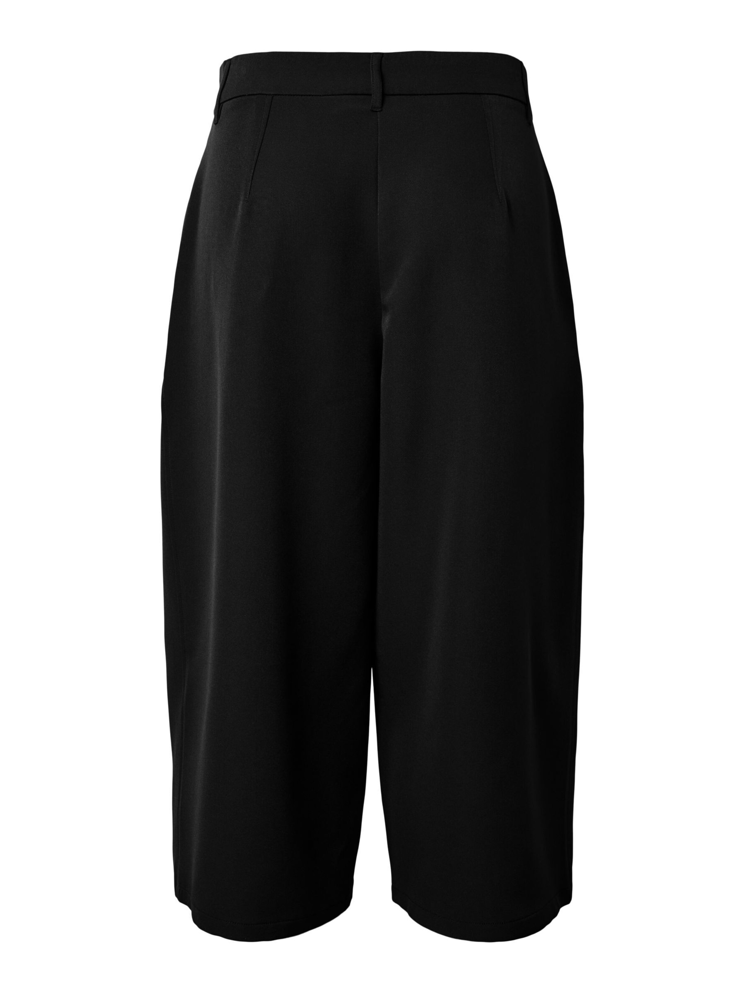 PIECES - Loosefit Pantalón plisado 'PCOlivia' en negro