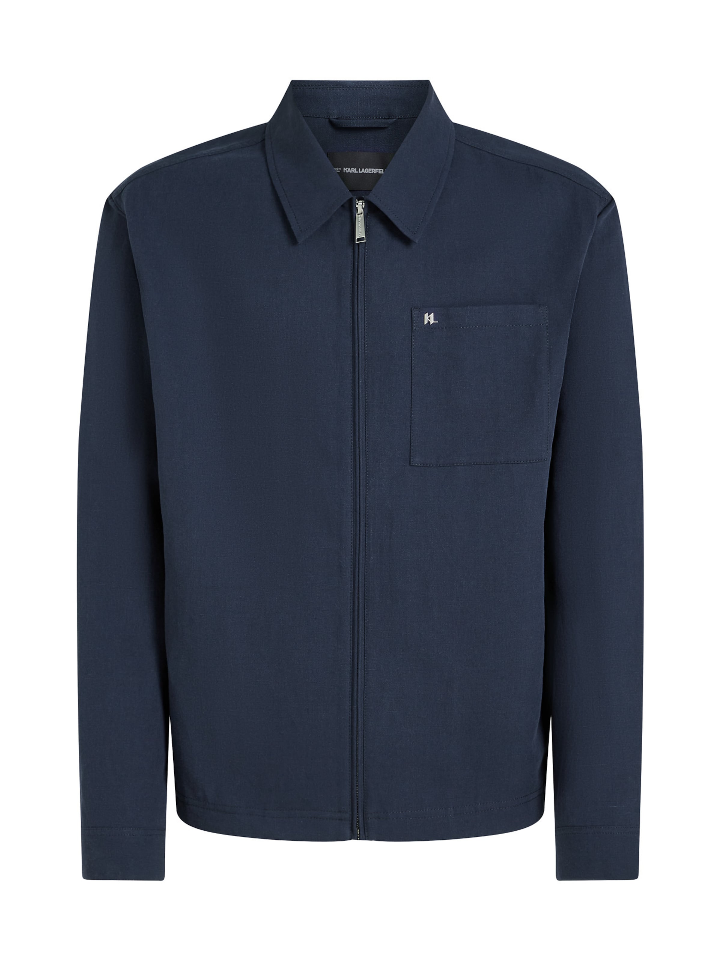 Giacca di mezza stagione di Karl Lagerfeld in blu: frontale