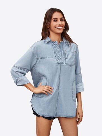 Imily Bela Bluse in Blau