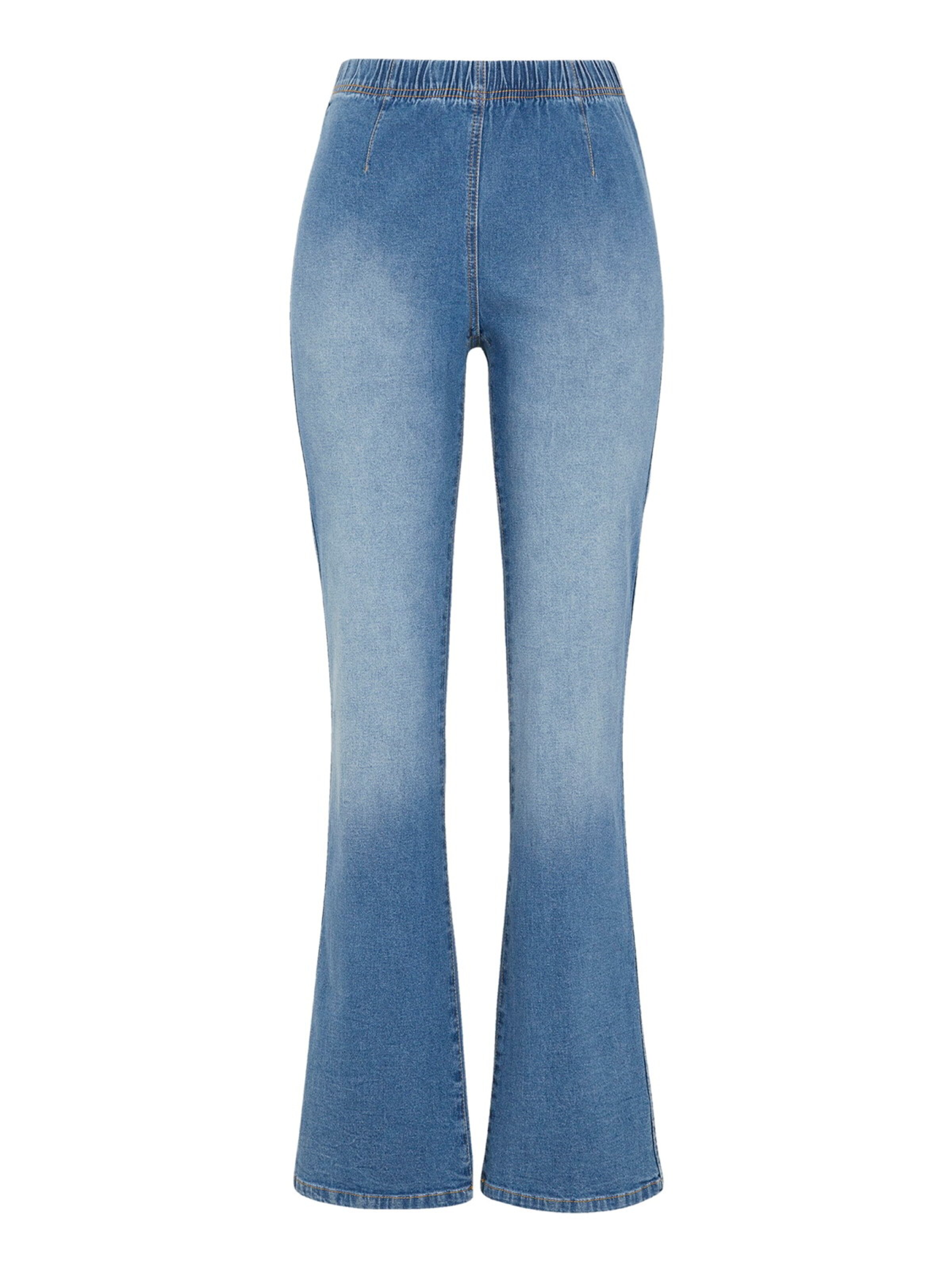 Cellbes of Sweden Bootcut Jeggings in Blauw: voorkant