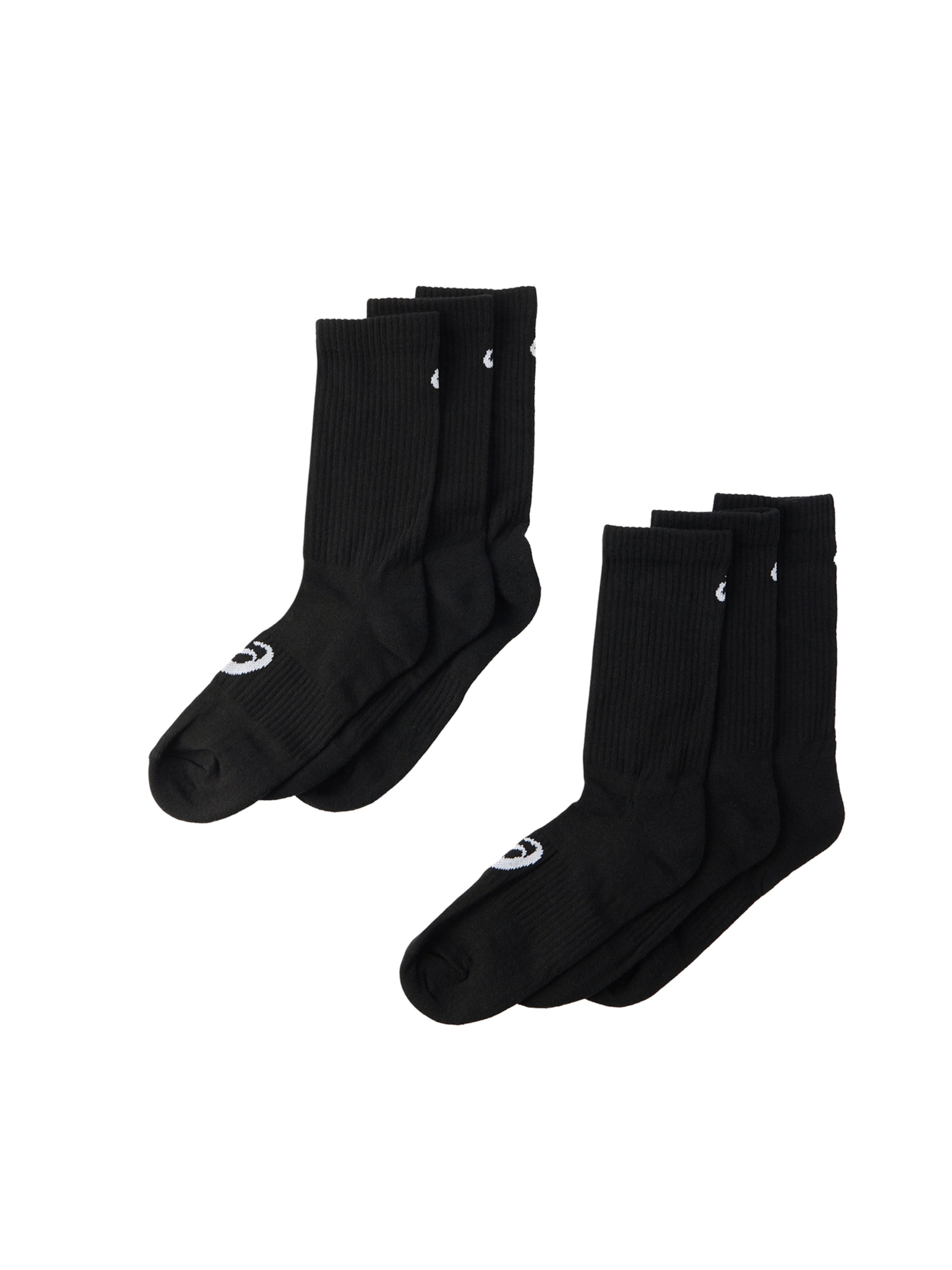 ASICS Športne nogavice | črna barva: sprednja stran