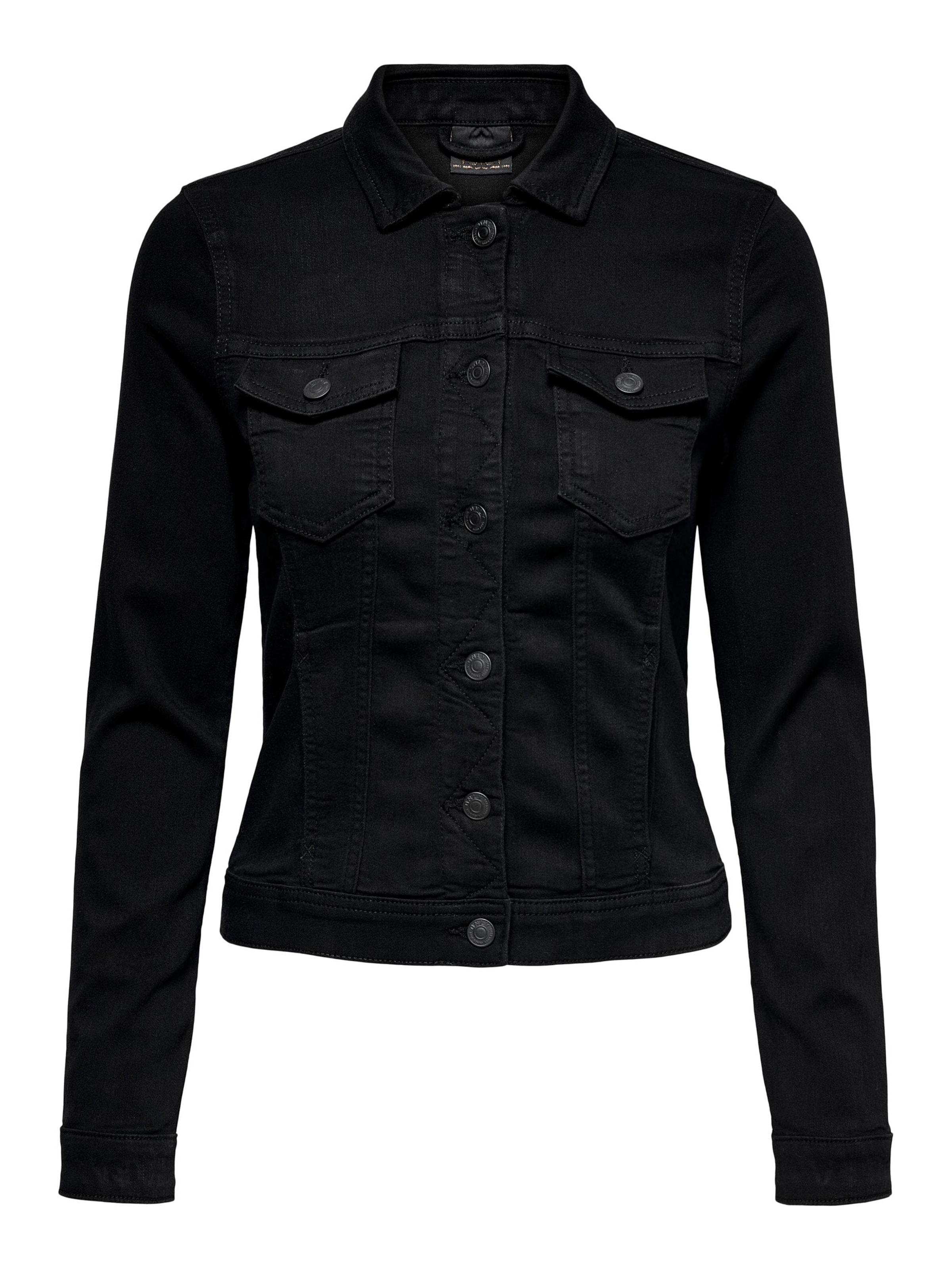 ONLY Демисезонная куртка 'ONLWonder' в Черный: спереди