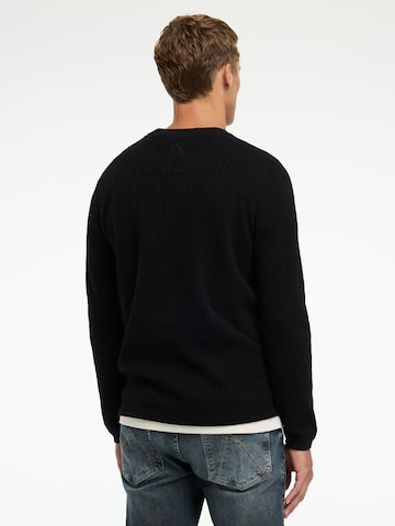 CHASIN' Pullover 'Caleb' in Schwarz