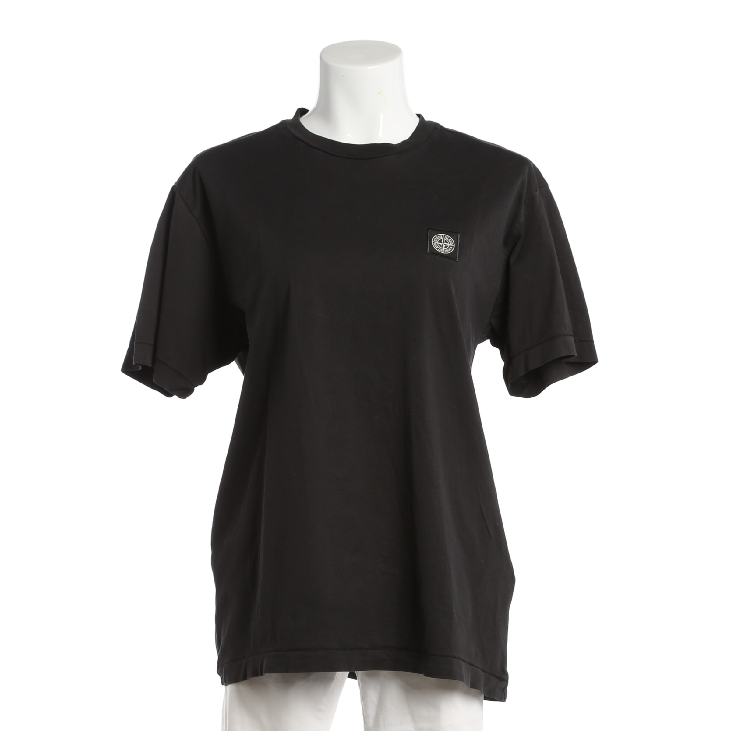 Stone Island Shirt in L in Black: front