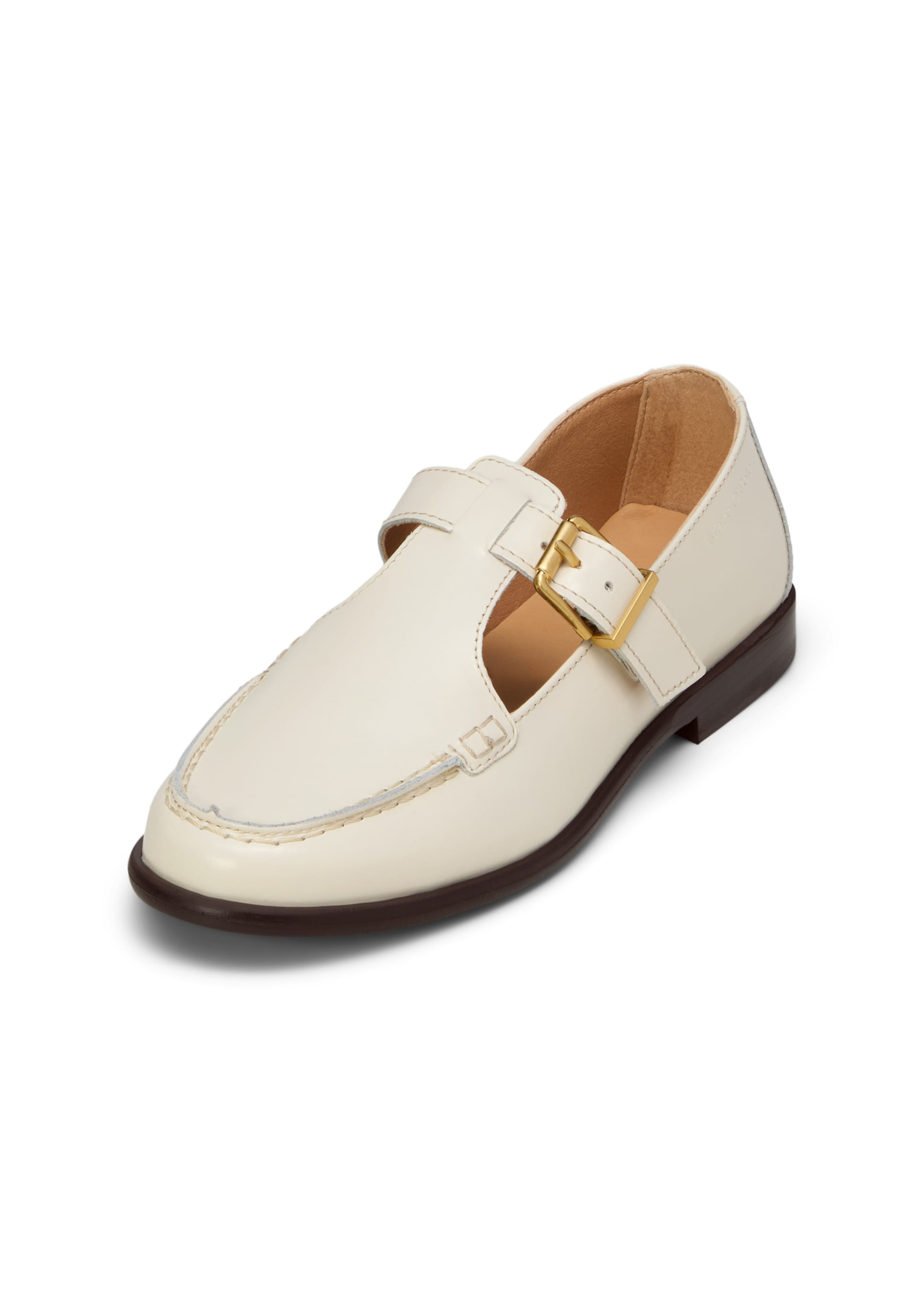 Chaussure basse 'Fiona' Marc O'Polo en beige : devant