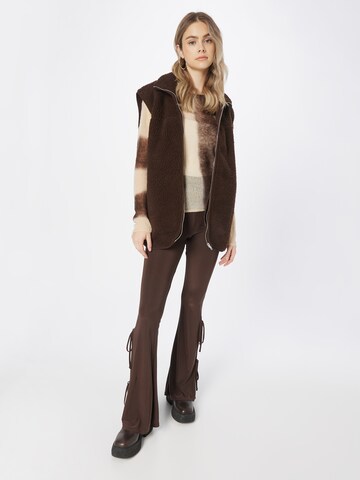 WEEKDAY Sweater 'Tina' in Brown