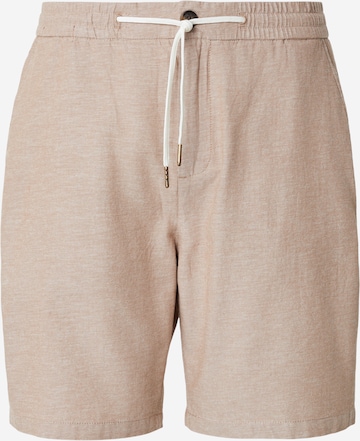 SCOTCH & SODA Regular Housut värissä beige: etupuoli