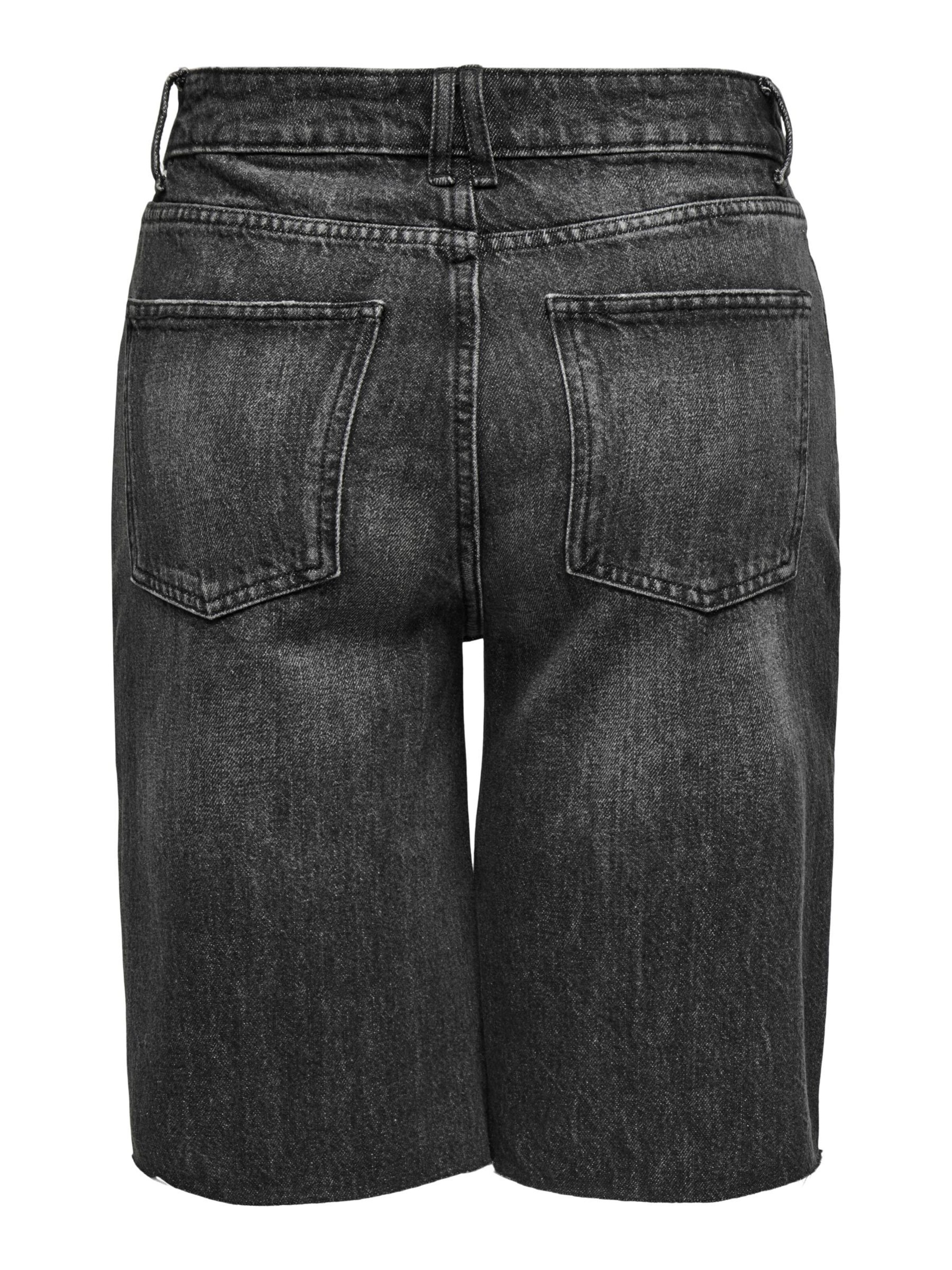 ONLY Loosefit Jeans 'ONLCaro' in Zwart