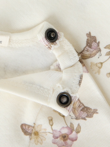 Barboteuse / body Lil'Atelier en blanc