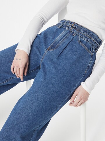 Wide leg Jeans con pieghe 'SPACE' di VILA ROUGE in blu