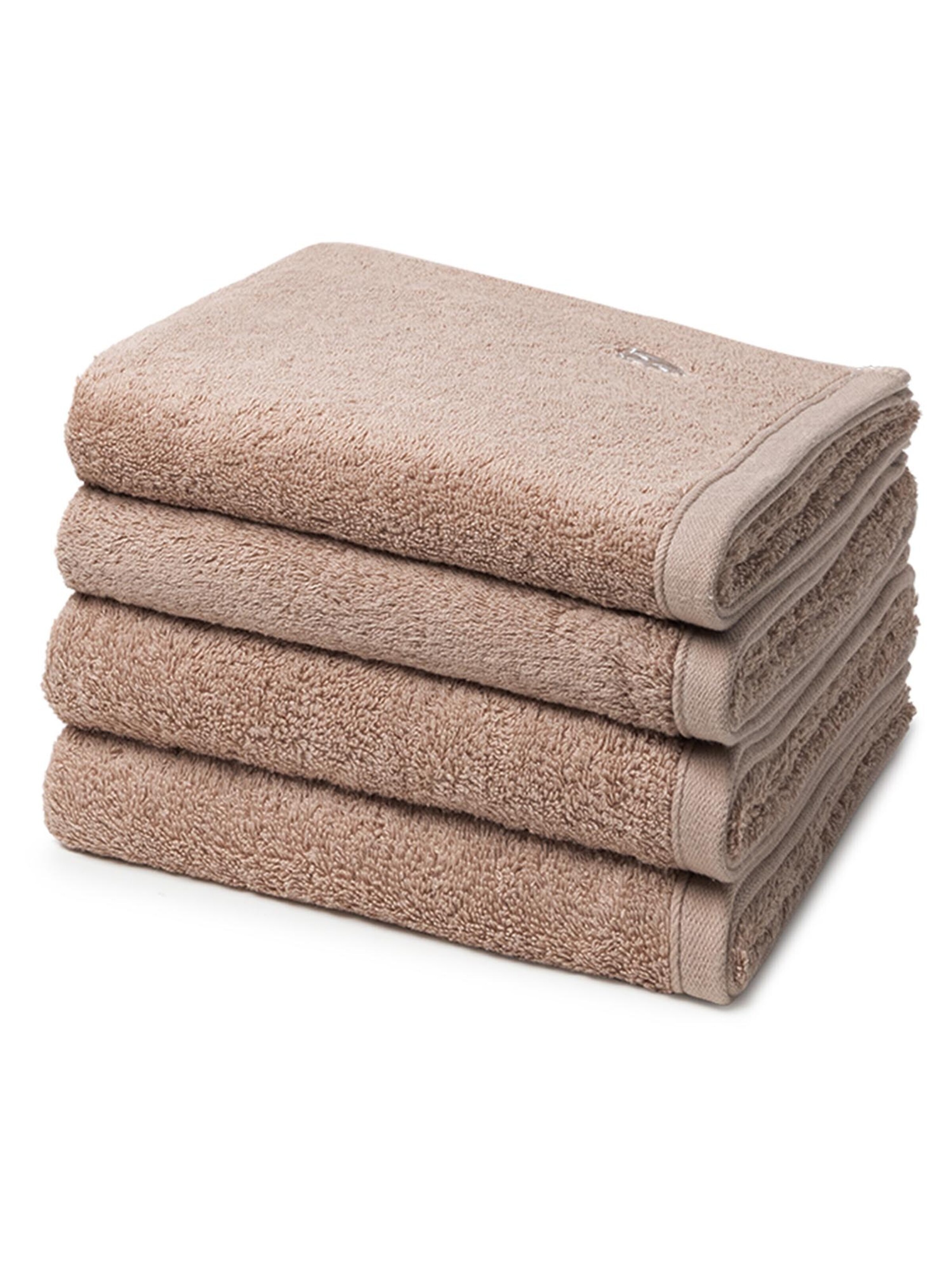 ROSS Towel 'Vita' in Brown: front