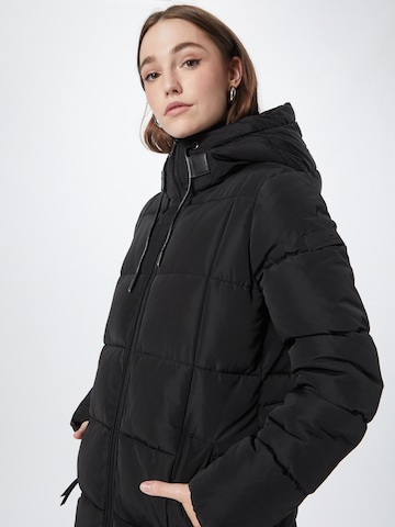 TOM TAILOR Zimní kabát – černá