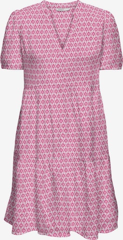 Robe 'NORA' ONLY en rose : devant