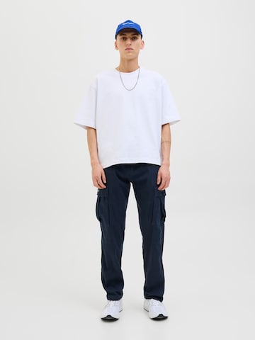 Loosefit Pantalon cargo 'JPSTKANE JONNIE' JACK & JONES en bleu
