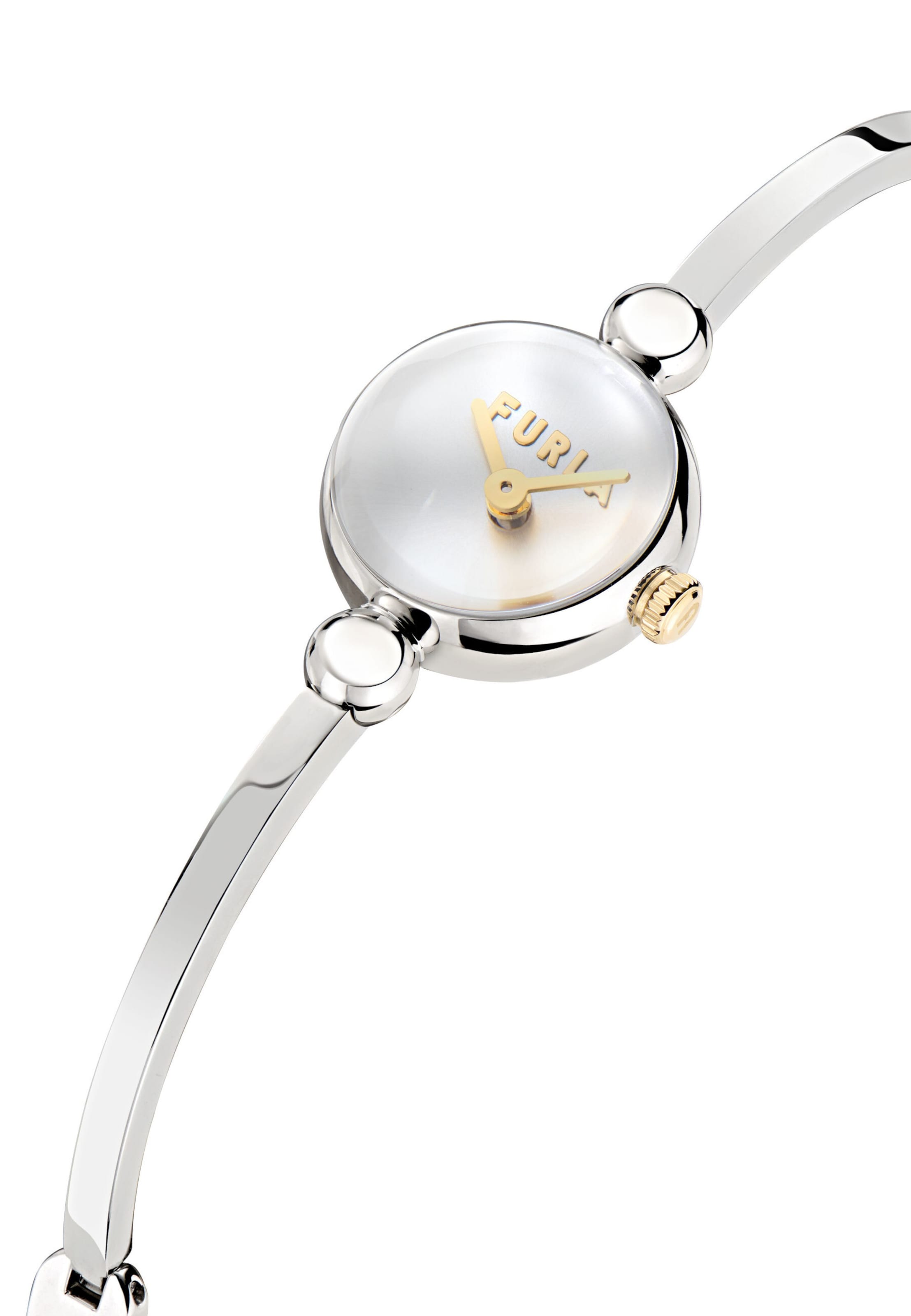 FURLA Analog Watch 'Miasfera Bangle' in Silver