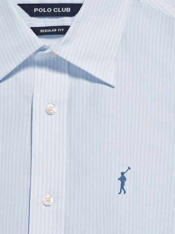 Polo Club Regular Fit Hemd in Blau