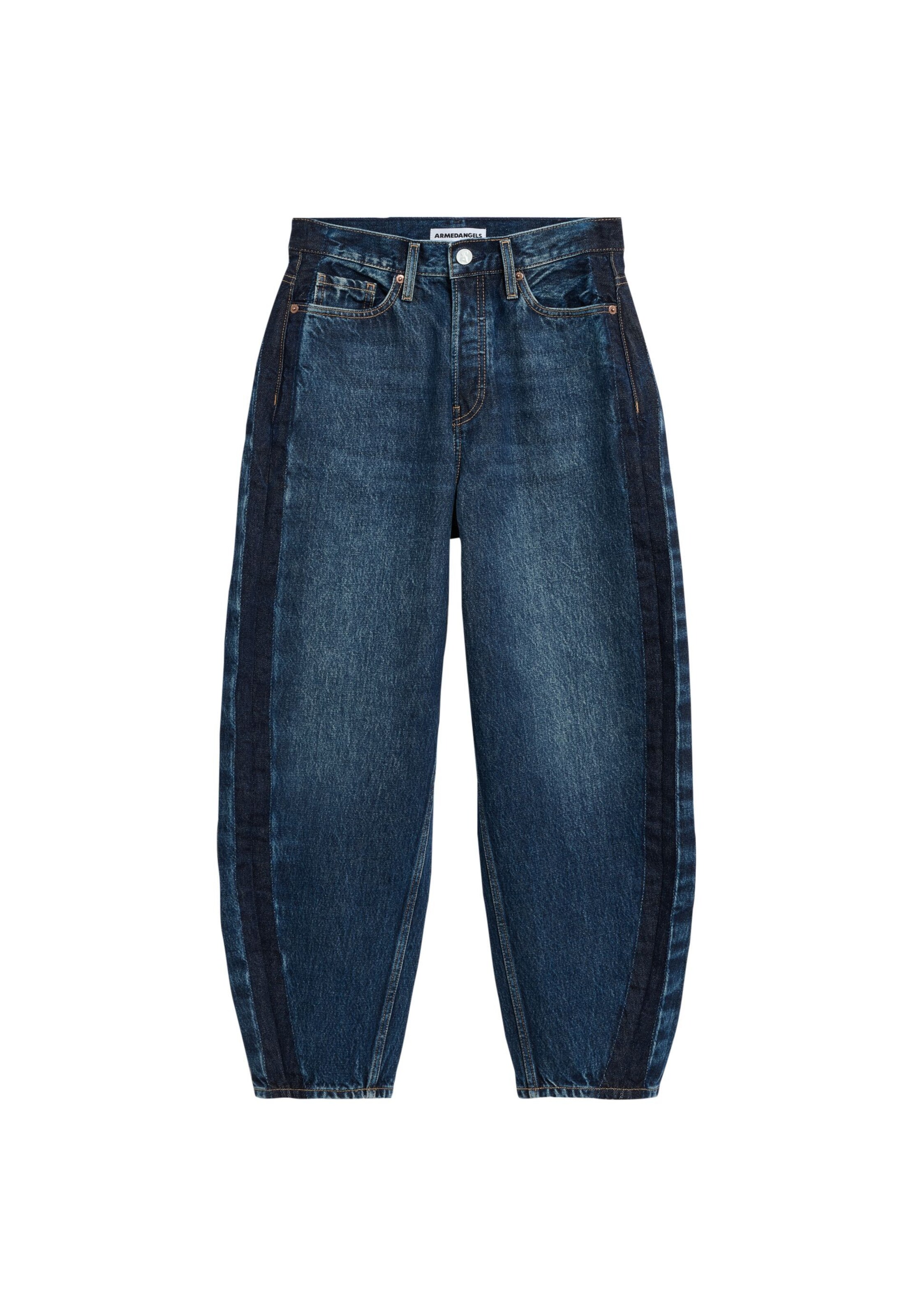 ARMEDANGELS Jeans 'BAARLY' in 25/30 in de kleur Donkerblauw, Productweergave